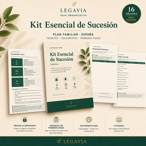 Kit Esencial de Sucesión