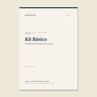 Portada del Kit Básico de Legavia